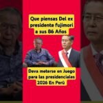 ###shorts Fujimori a sus 86 Años correrá nuevamente a las presidenciales 2026 en Perú #noticias #sur