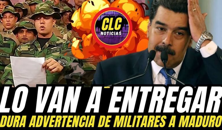 🚨😲 ¡ALERTA! Los Militares a PUNTO de ENTREGAR  a NICOLAS MADURO QUE PIERDE EL CONTROL🙀🔥