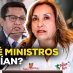 ¿Qué ministros estaría pensando en cambiar la Presidenta Dina Boluarte?  #ADNRPP | ENTREVISTA