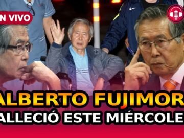 🚨 Alberto Fujimori, expresidente de la república, falleció este miércoles