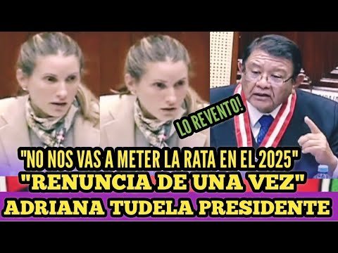 BRAVO! ADRIANA TUDELA  DESTRUYE A SALAS ARENAS  JNE X LAS NUEVAS ELECCIONES Y LE CANTA SUS VERDADES