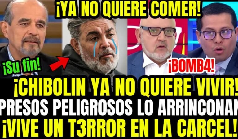 CHIBOLIN LLORA EN PRISIÓN! MAURICIO MULDER SUELTA BOMB4 DE CHIBOLIN ATOR4DO ENTRE PELIGROSOS PRES0S