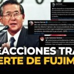 CONGRESISTAS dan el PÉSAME tras la muerte del EXPRESIDENTE ALBERTO FUJIMORI | El Comercio