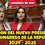 CONGRESO PRESENTA LISTA OFICIAL DE CANDIDATOS A LA MESA DIRECTIVA