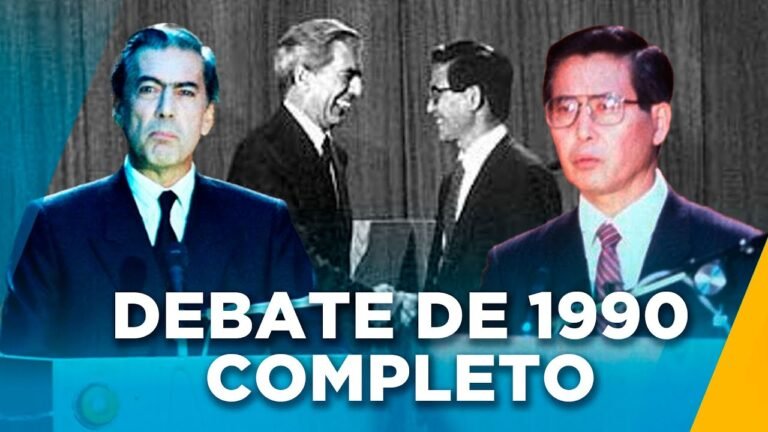 Debate entre Alberto Fujimori y Mario Vargas Llosa: Archivo de Latina de 1990