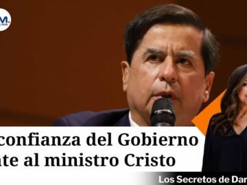 Desconfianza del gobierno frente al ministro Cristo