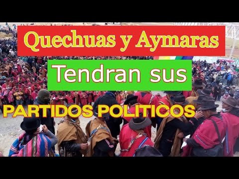 Donde estan los Candidatos Presidenciales de los Quechuas y Aymaras?