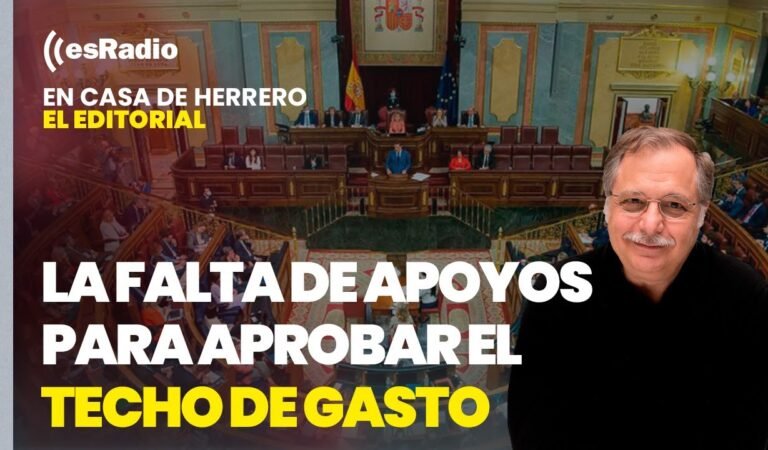 Editorial Luis Herrero: El Gobierno retira la tramitación en el Congreso del techo de gasto