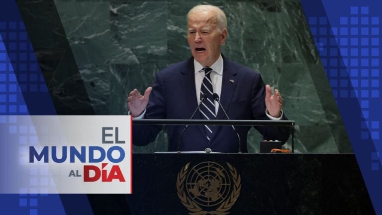 El Mundo al Día |  Biden se despide de la ONU pidiendo un alto el fuego en Gaza