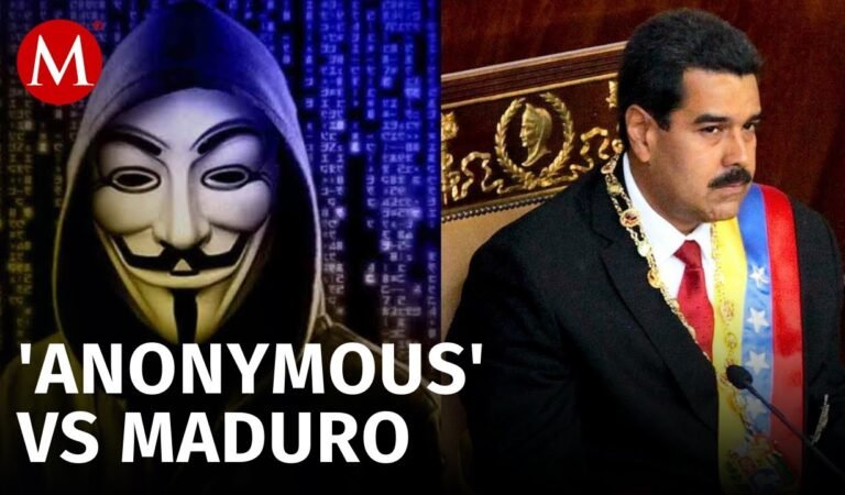 El grupo de hackers ‘Anonymous’ deshabilita 45 páginas que apoyaban el gobierno de Nicolás Maduro