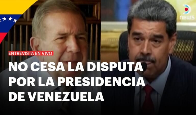 El mundo exige la proclamación de González Urrutia como presidente de Venezuela #DNEWS