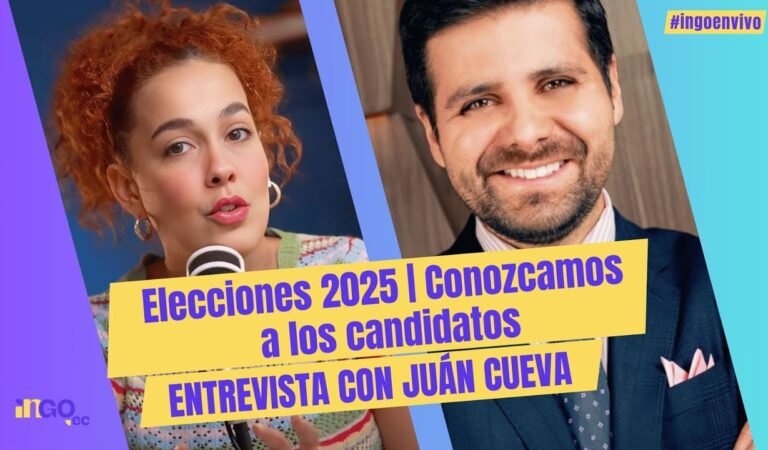 Elecciones 2025 | Conozcamos a los candidatos | Entrevista con Juán Cueva