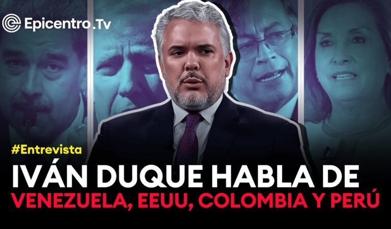 Entrevista exclusiva con Iván Duque, el expresidente de Colombia