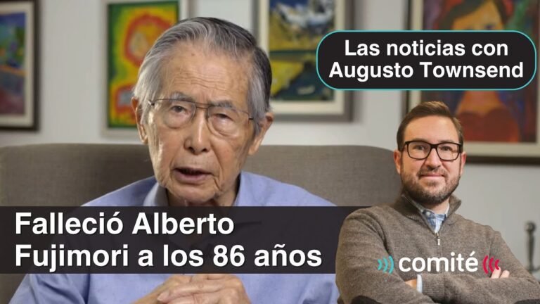 Falleció Alberto Fujimori a los 86 años | Las noticias con Augusto Townsend