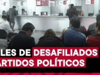 JNE: hoy vence plazo de afiliación para las elecciones primarias