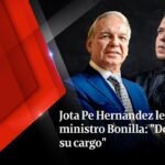 Jota Pe Hernández LE TIRA DURO al ministro Bonilla: "Debe soltar su cargo" | Vicky en Semana