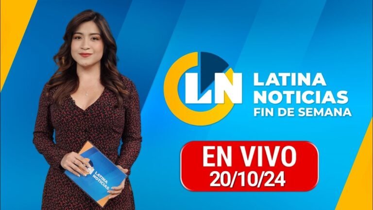 LATINA EN VIVO: EDICIÓN MATINAL - DOMINGO 20 DE OCTUBRE DE 2024