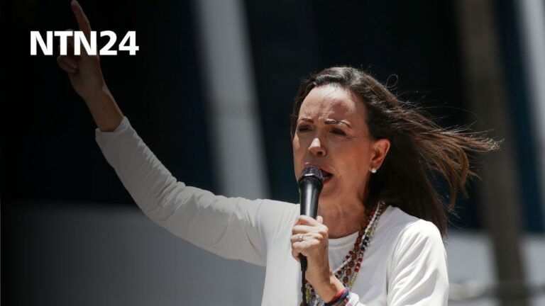 María Corina Machado conversó con medios internacionales sobre la situación política de Venezuela