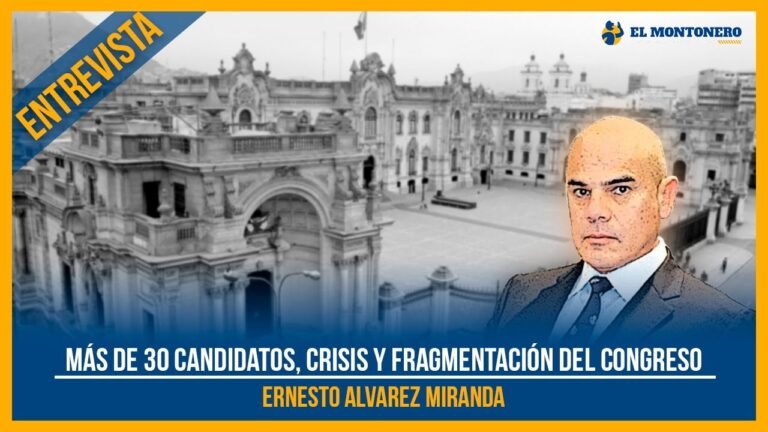 Más de 30 candidatos, crisis y fragmentación del Congreso