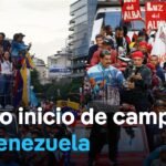 Miles de venezolanos salieron a la calle para apoyar a sus candidatos