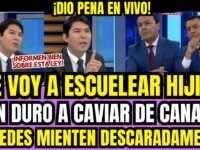 POBRECITO! CONGRESISTA DEJA EN RIDÍCULO A MERMELERO POR ENGAÑAR A LA POBLACIÓN POR LEY DEL CRIMEN OR