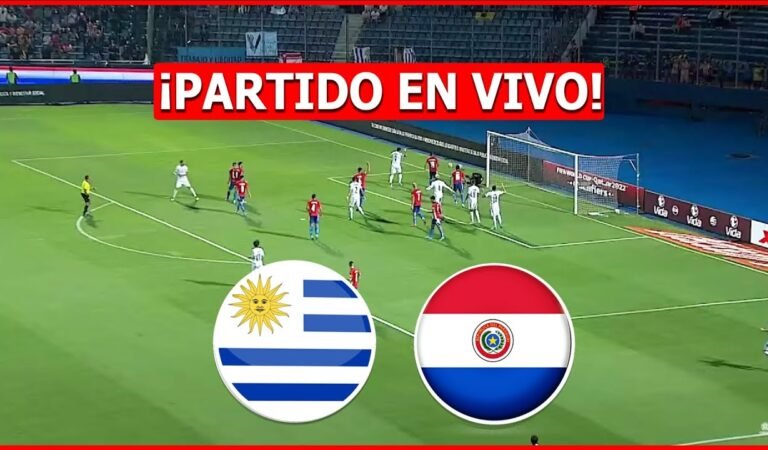 🔴 URUGUAY vs PARAGUAY EN VIVO 🔴 EN VIVO ELIMINATORIAS SUDAMERICANA 2024 🏆