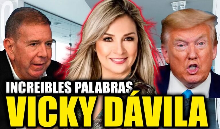 💥 Vicky Dávila Candidata, Edmundo González Presidente Electo en España y Debate Trump vs Kamala