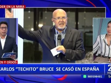 Carlos Bruce: alcalde de Surco se casó con su pareja en España (1/2)