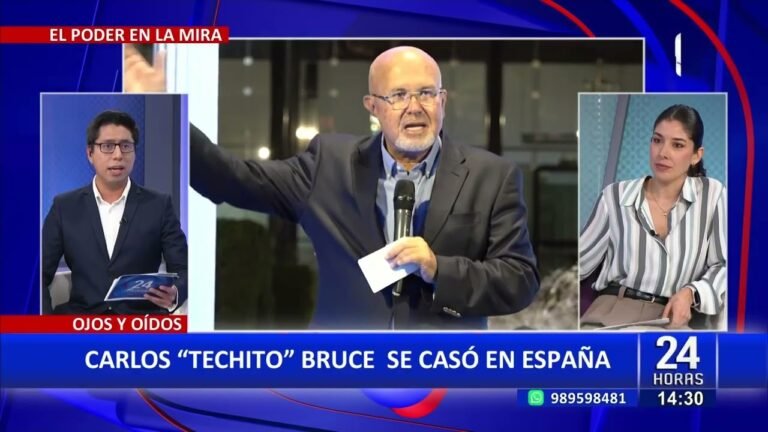 Carlos Bruce: alcalde de Surco se casó con su pareja en España (1/2)