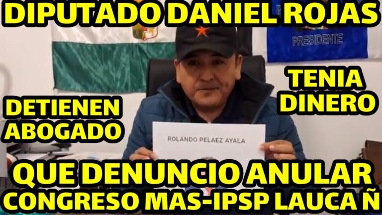 ABOGADO QUE ELABORO DENUNCIA PARA ANULAR CONGRESO MAS-IPSP LAUCA EÑE CAYO SON DINERO DE COIM4S