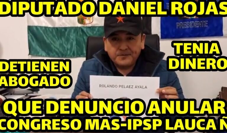 ABOGADO QUE ELABORO DENUNCIA PARA ANULAR CONGRESO MAS-IPSP LAUCA EÑE CAYO SON DINERO DE COIM4S