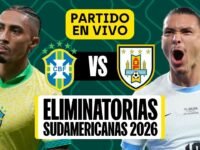 BRASIL VS URUGUAY | PARTIDO EN VIVO | ELIMINATORIAS SUDAMERICANAS 2026 POR LATINA DEPORTES