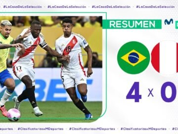 BRASIL vs. PERÚ [4-0] RESUMEN Y GOLES DEL PARTIDO | FECHA 10 | CLASIFICATORIAS 2026 🇧🇷⚽🇵🇪