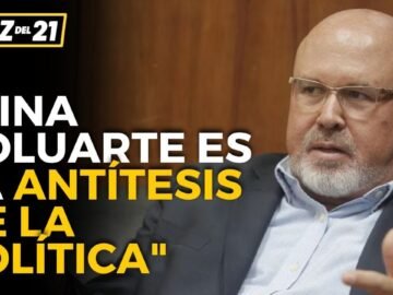 Carlos Bruce: "Dina Boluarte es la antítesis de la política" - La voz del 21