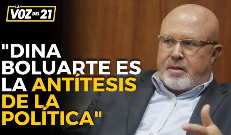 Carlos Bruce: «Dina Boluarte es la antítesis de la política» – La voz del 21