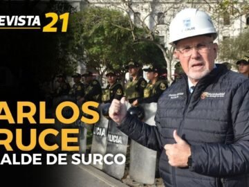 Carlos Bruce: "La cantidad de policías per cápita en el Perú es muy baja" | Entrevista21