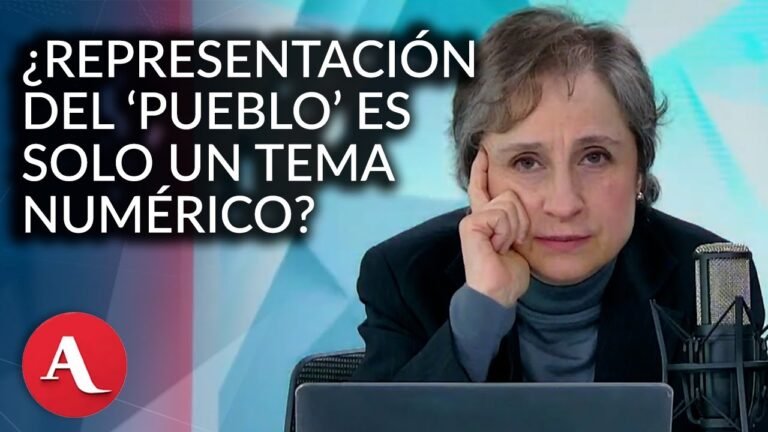 Carmen Aristegui: ¿quién representa al pueblo y qué significa cada poder de la República?