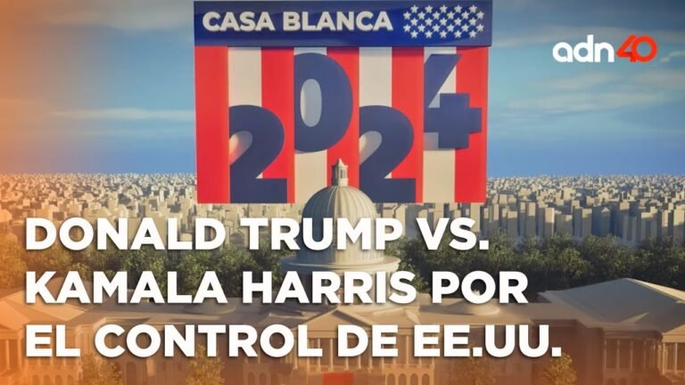 Casa Blanca 2024: Donald Trump vs. Kamala Harris por el control de EE.UU.