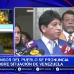 Defensor del Pueblo sobre si hay democracia en Venezuela: “ha habido elecciones”