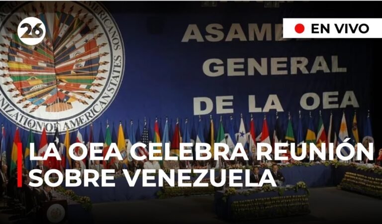 🔴 EN VIVO | La OEA convoca reunión extraordinaria tras las ELECCIONES en VENEZUELA