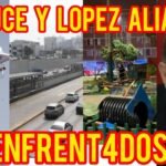 El Alcalde de Lima Rafael López Aliaga y el Alcalde de Surco Carlos Bruce en dificultades por parque