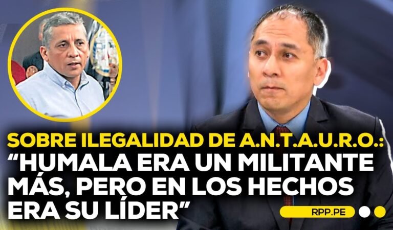 El PJ declaró la ilegalidad del partido político de Antauro Humala #LASCOSASRPP | ENTREVISTA