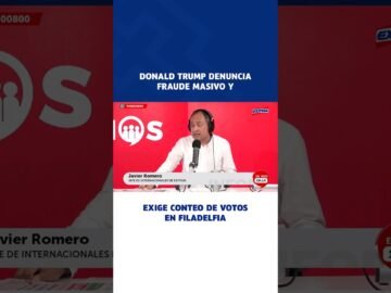 🔴🔵Elecciones en EE.UU.: ¡Atención! Donald Trump denuncia fraude masivo y exige conteo en Filadelfia