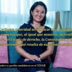 Keiko Fujimori habla sobre su posible candidatura para el 2026 luego del fallecimiento de su padre