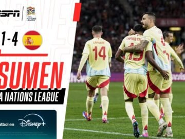 LA FURIA ROJA GOLEÓ A LOS SUIZOS CON UNO MENOS EN LA NATIONS LEAGUE | Suiza 1-4 España | RESUMEN