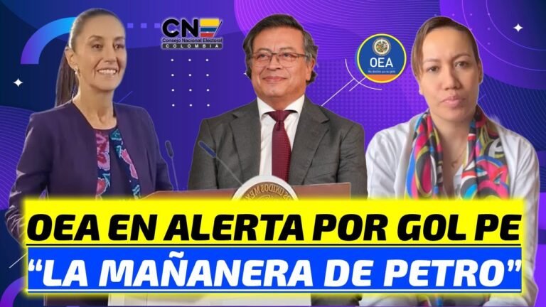 "La Mañanera" de Petro ante el G0LPE - LA OEA, Sheinbaum, Carolina Corcho y Juristas se solidarizan