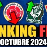 NUEVO RANKING FIFA: México y Perú SUBEN, ¿Por qué BAJÓ Colombia? Ecuador no ganó pero SUBE