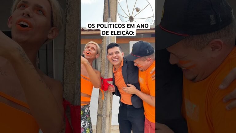 OS CANDIDATOS E POLÍTICOS EM ANO DE ELEIÇÃO