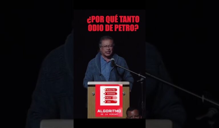 PETRO, DISCURSO DE ODIO #colombia #comunismo #elecciones2026 #paz #shortsyoutube #petro #discursos