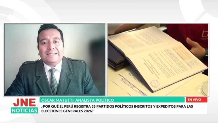 Perú ya tiene 35 partidos políticos inscritos; razones y consecuencias